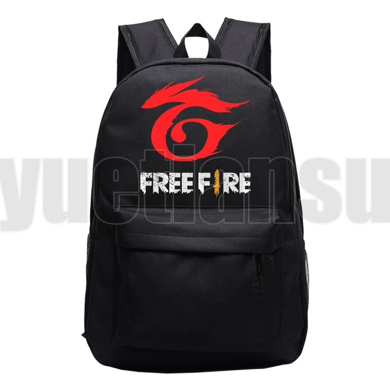 Модный рюкзак Free Fire Garena для школы подростков девочек и мальчиков парусиновая