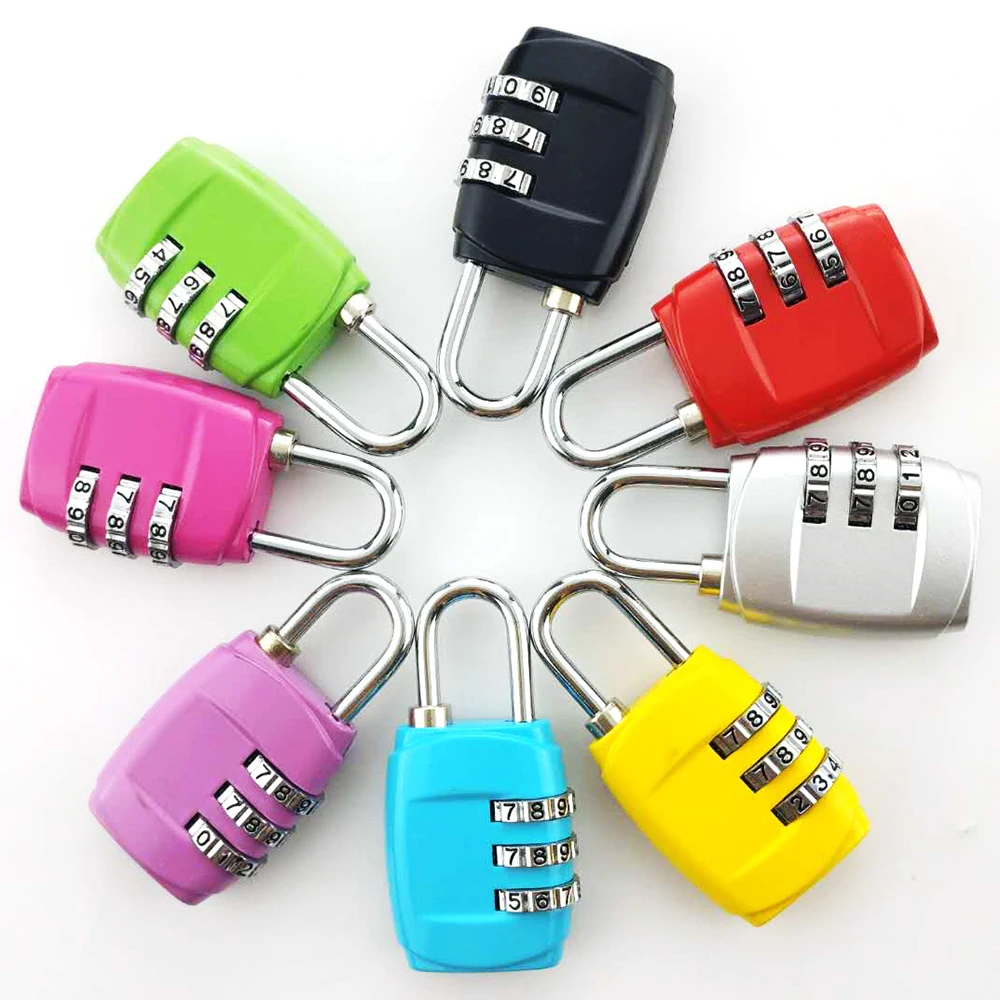 3 Digit Zinc Alloy Luggage Combination Suitcase Travel Lock Padlock Gym Mini Small Storage Box Toolbox Lock Password Padlock
3 Digit Zinc Alloy Luggage Combination Suitcase Travel Lock Padlock Gym Mini Small Storage Box Toolbox Lock Password Padlock