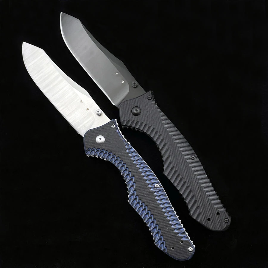 

BM 810 Tactical Folding Knife G10 Handle D2 Blade Outdoor Camping Mountaineering Self-defense Tool Pocket Knives
