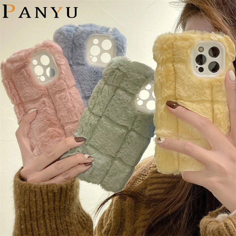 Hairy Candy Color Cover Phone Case For iPhone 13 12 11 Pro MAX XR X XS Max 7 8 Plus Plush Hard Back Protective Anti-fall Coque
Hairy Candy Color Cover Phone Case For iPhone 13 12 11 Pro MAX XR X XS Max 7 8 Plus Plush Hard Back Protective Anti-fall Coque