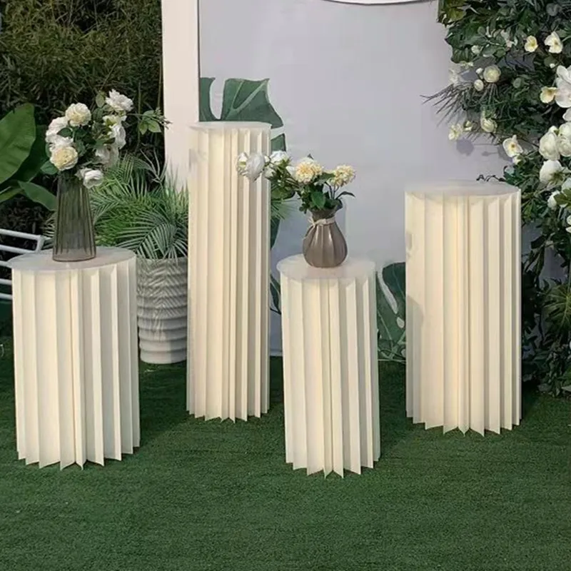 White Origami Round Pillar Cake Stand Birthday Party Decoration Props Wedding Decor Backdrop Ramadan Decoration Display Stand
White Origami Round Pillar Cake Stand Birthday Party Decoration Props Wedding Decor Backdrop Ramadan Decoration Display Stand