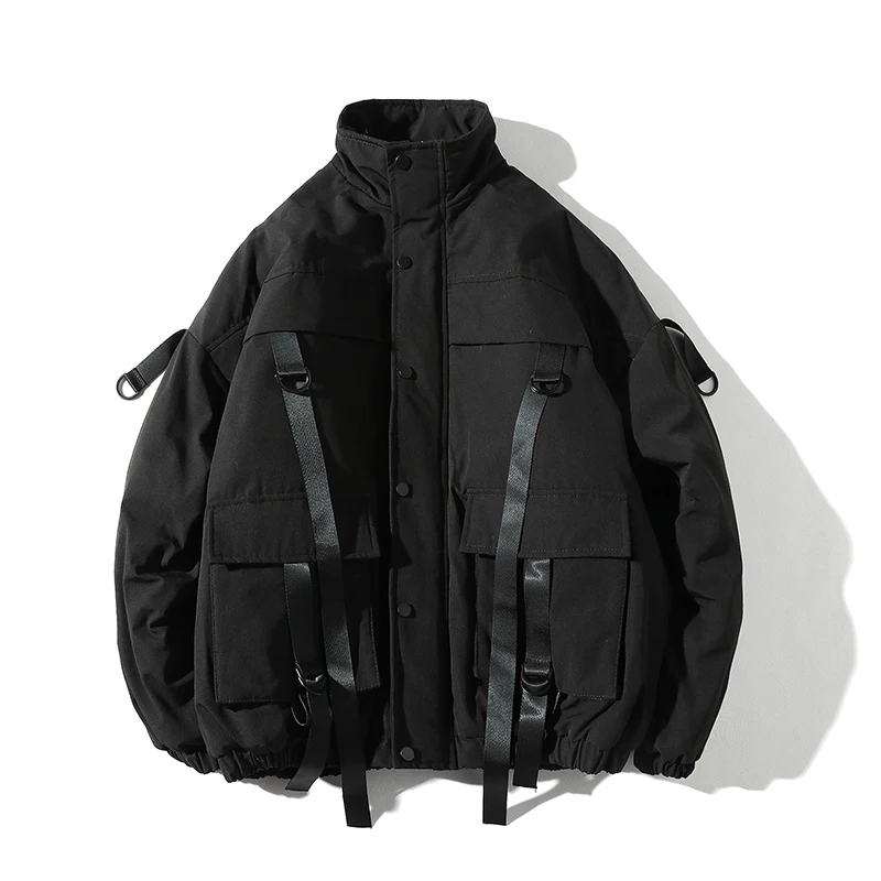 New Winter Jacket Men Thick Hip Hop Streetwear Parka Cotton Coats Casual Padded Men's Jackets Male Clothes S-4XL Ribbons Pockets
New Winter Jacket Men Thick Hip Hop Streetwear Parka Cotton Coats Casual Padded Men's Jackets Male Clothes S-4XL Ribbons Pockets