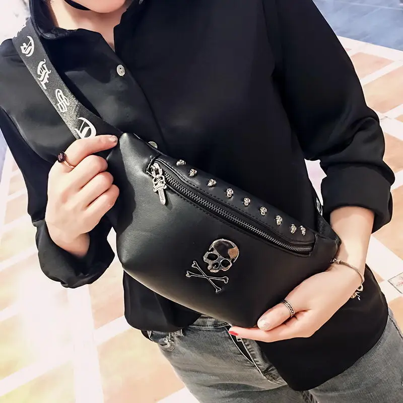 Mihaivin Rock Skull Unisex Belt Bag Rivet Chest Bag Luxury Waist Bag Women Banana Bag Punk Black Fanny Pack Leather Men Bum Bags
Mihaivin Rock Skull Unisex Belt Bag Rivet Chest Bag Luxury Waist Bag Women Banana Bag Punk Black Fanny Pack Leather Men Bum Bags