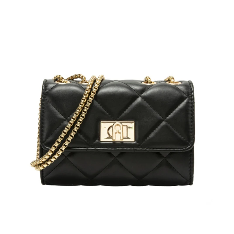Luxury Chain Classic Quilted Shoulder Bag Women's High Quality Pu Leather Flap Messenger Underarm Bag Women Small Square Handbag
Luxury Chain Classic Quilted Shoulder Bag Women's High Quality Pu Leather Flap Messenger Underarm Bag Women Small Square Handbag