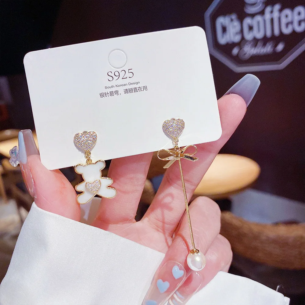 Women Earrings Cute Bear Long Hanging Earrings aesthetic Video Accessories for Women Modern Womens 2022 Uniqueu Store Asymmetric
Women Earrings Cute Bear Long Hanging Earrings aesthetic Video Accessories for Women Modern Womens 2022 Uniqueu Store Asymmetric