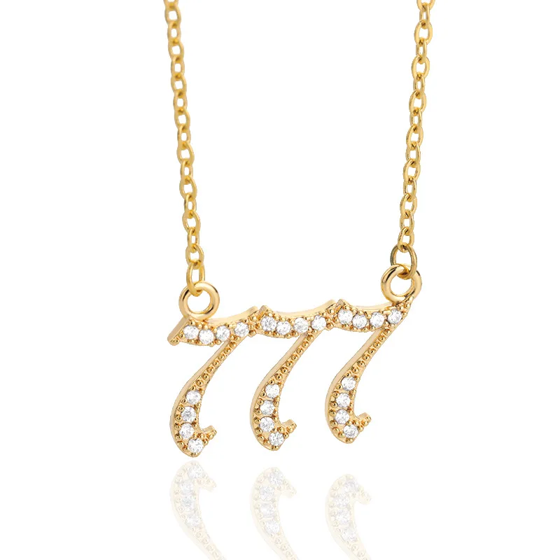Angel Number Necklace 111 222 333 444 555 666 777 888 999 1111 Stainless Steel Chain Zircon Pendant Necklaces For Women Birthday 
Angel Number Necklace 111 222 333 444 555 666 777 888 999 1111 Stainless Steel Chain Zircon Pendant Necklaces For Women Birthday