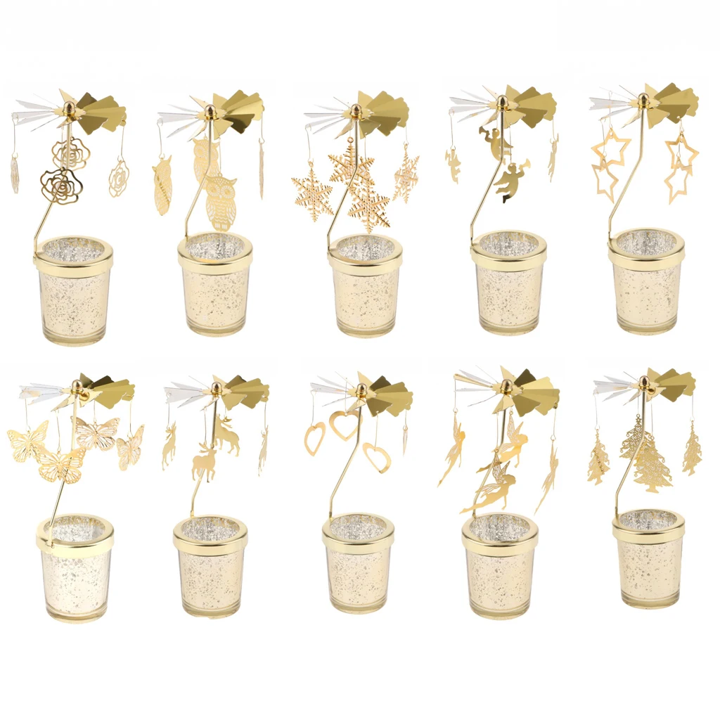 Auto Spining Tea Light Candle Holder Windmill Candlestick for Wedding Christmas Party Festival Decoration Home Bar Ornament
Auto Spining Tea Light Candle Holder Windmill Candlestick for Wedding Christmas Party Festival Decoration Home Bar Ornament