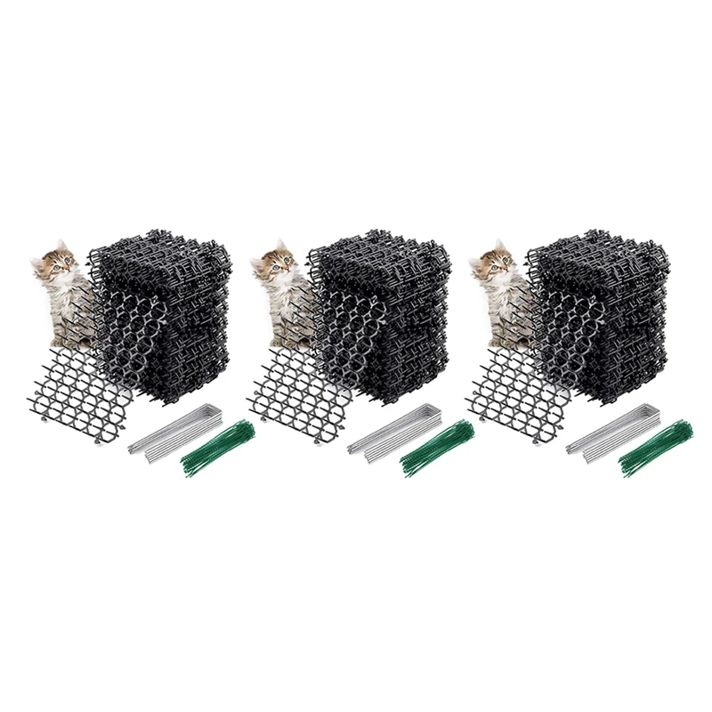 36Pcs Cat Scat Mat With Spikes,At Animal Spikes Repellent,Garden Prickle Strip Dig Stopper Cat Deterrent Spikes
36Pcs Cat Scat Mat With Spikes,At Animal Spikes Repellent,Garden Prickle Strip Dig Stopper Cat Deterrent Spikes