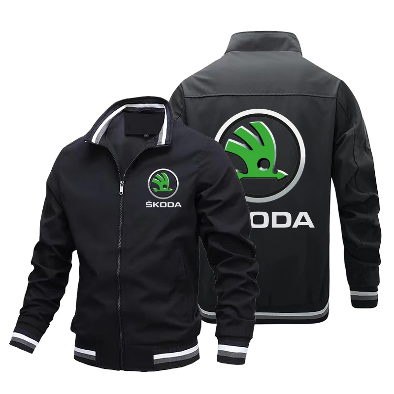 2022 Spring and autumn high quality men's jacket trend new SKODA car logo printed men's Jacket breathable men's top
2022 Spring and autumn high quality men's jacket trend new SKODA car logo printed men's Jacket breathable men's top