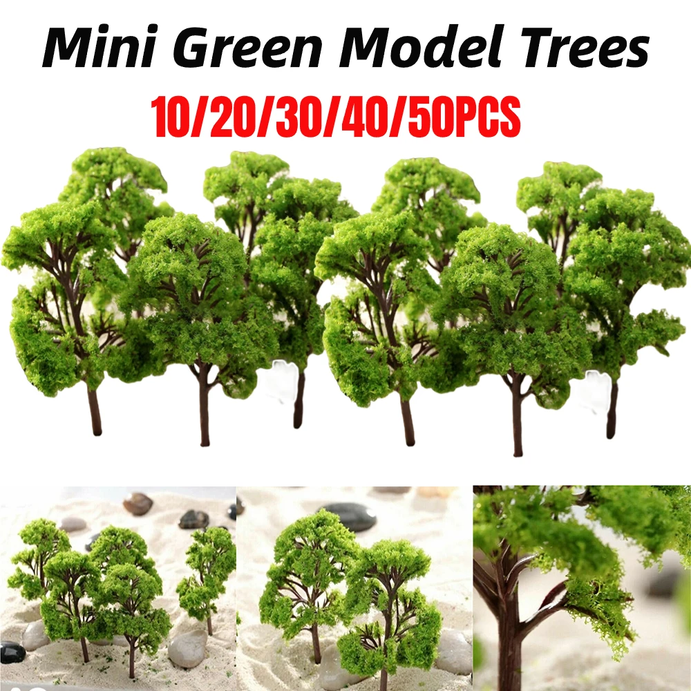 50-10PCS 4CM Mini Green Model Trees Micro Landscape Decor Plastic Scenery Artificial Miniature Accessories DIY Train Layout Toys
50-10PCS 4CM Mini Green Model Trees Micro Landscape Decor Plastic Scenery Artificial Miniature Accessories DIY Train Layout Toys