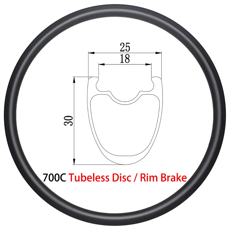 

700C дорожный карбоновый обод дисковый/V тормоз фотография 30 мм Глубина 25 мм Ширина 16H 18H 20H 21H 24H 28H 32H UD 3K 12K матовый глянцевый