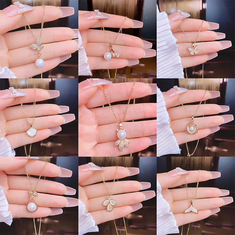 2022 Necklace For Women Korean Fashion Accessories Multi-Country Free Shipping Items Gilded Individuality Charming Couple Gift
2022 Necklace For Women Korean Fashion Accessories Multi-Country Free Shipping Items Gilded Individuality Charming Couple Gift