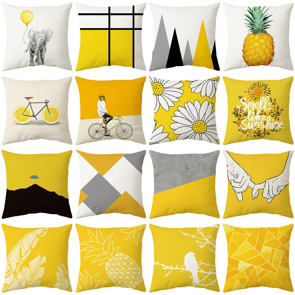 2023 New Yellow Peach Skin Velvet Print Pillow Scandinavian Fresh Living Room Sofa Pillow Covers Pineapple Daisy Simple Letters
2023 New Yellow Peach Skin Velvet Print Pillow Scandinavian Fresh Living Room Sofa Pillow Covers Pineapple Daisy Simple Letters