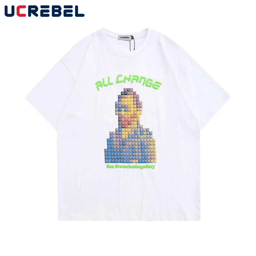 Portrait Print Short Sleeve T-shirt Mens Summer Streetwear Loose Round Neck Cotton Tee High Street Basic Casual Half-Sleeve Top
Portrait Print Short Sleeve T-shirt Mens Summer Streetwear Loose Round Neck Cotton Tee High Street Basic Casual Half-Sleeve Top