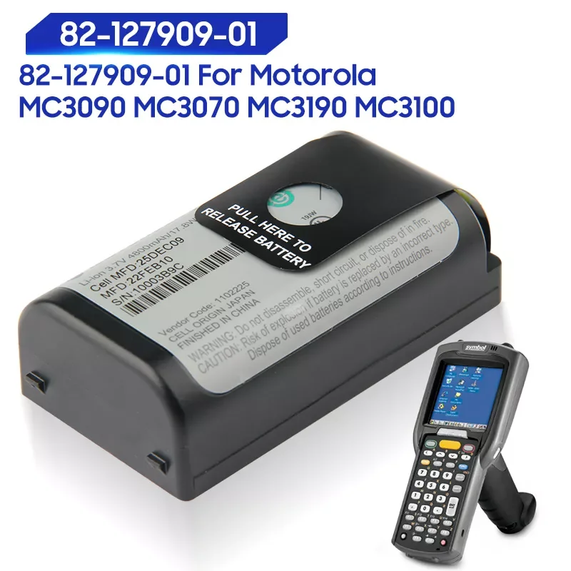 Original Replacement Battery For Motorola MC3090 MC3070 MC3190 MC3100 Mobile Handheld Computer 82-127909-01 55-060112-05
Original Replacement Battery For Motorola MC3090 MC3070 MC3190 MC3100 Mobile Handheld Computer 82-127909-01 55-060112-05
