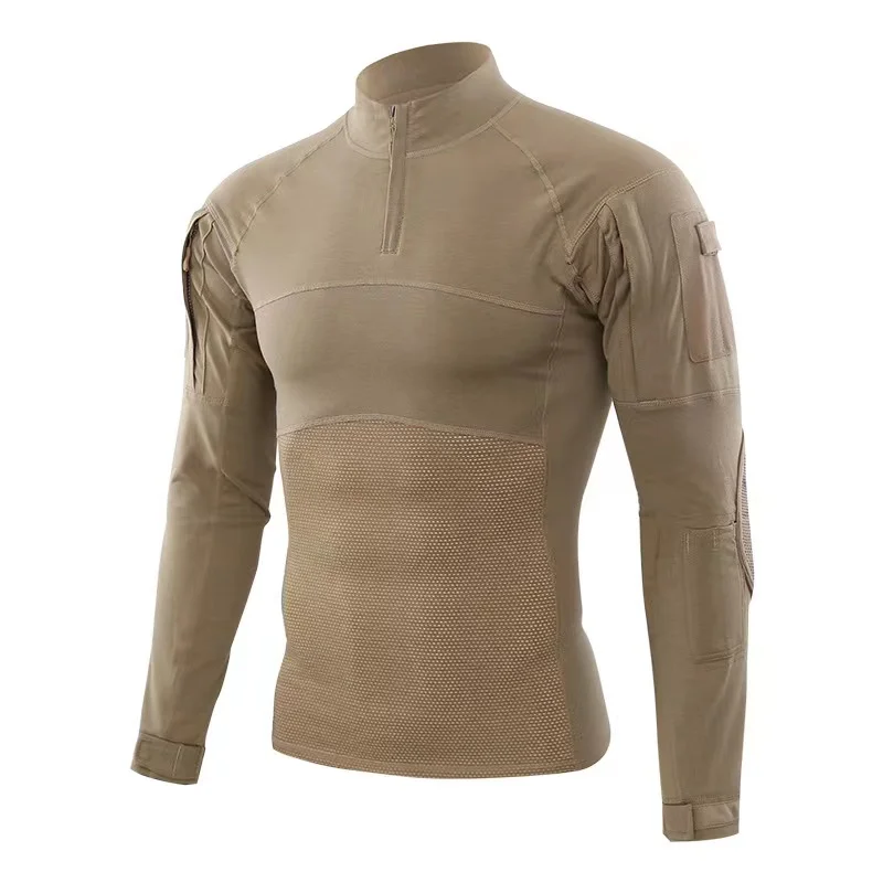 Tactical Uniforms Mens Military Combat Shirts Zip Long Sleeve Hunting Outdoor Hiking Army T-shirt Casual Suits Hunt Pullover
Tactical Uniforms Mens Military Combat Shirts Zip Long Sleeve Hunting Outdoor Hiking Army T-shirt Casual Suits Hunt Pullover