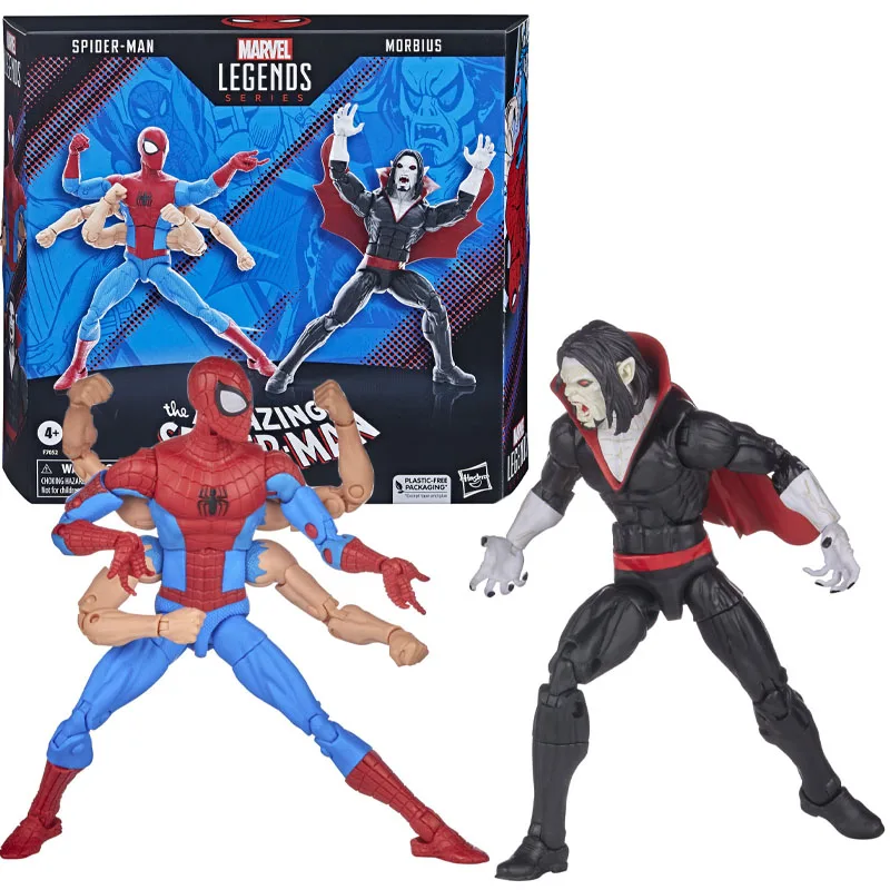 Hasbro Marvel Legends Series Spider-Man Vs Morbius 6 Inch Action Figures Collectible Figure Toy Gift
Hasbro Marvel Legends Series Spider-Man Vs Morbius 6 Inch Action Figures Collectible Figure Toy Gift