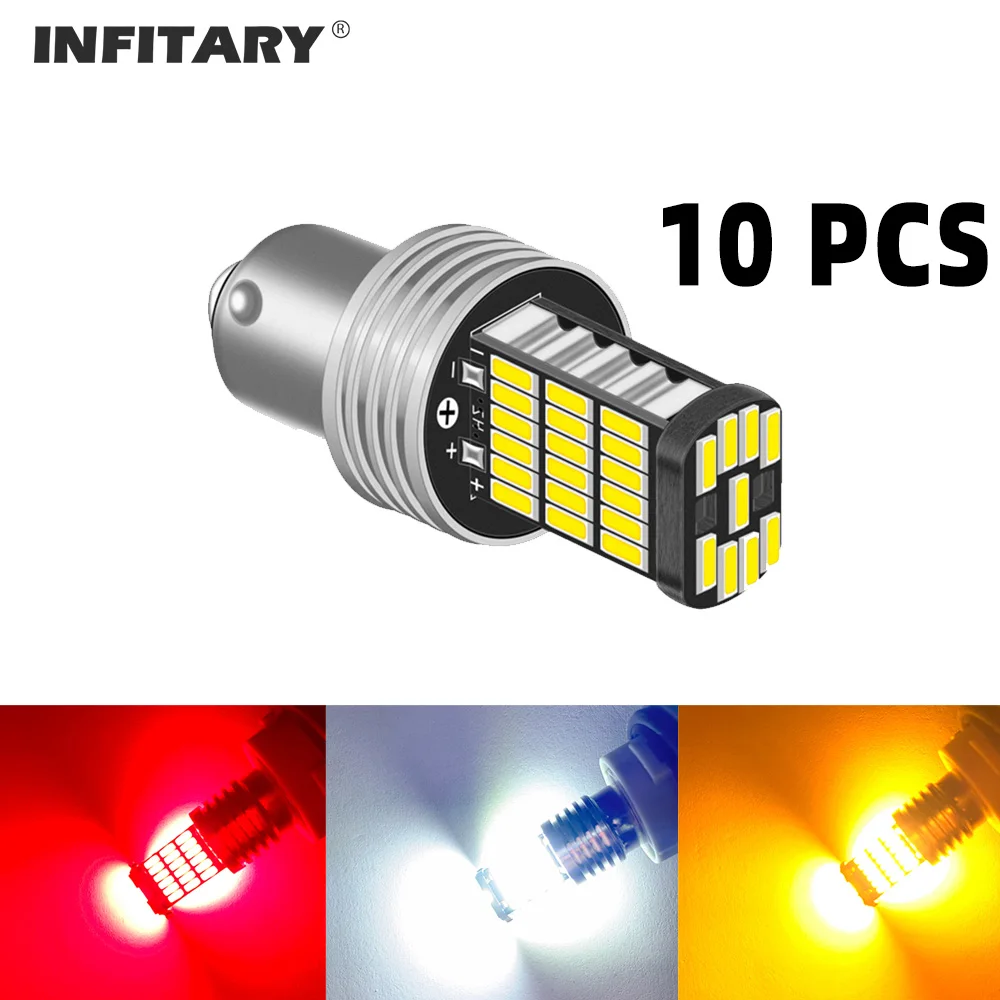 10 шт., 1156, 1157, автомобильная лампа заднего хода, BA15S, P21W, S25 
10 шт., 1156, 1157, автомобильная лампа заднего хода, BA15S, P21W, S25