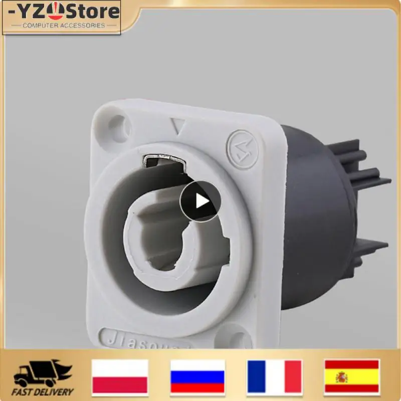 White Power Output Aviation Plug Plug And Unplug Without Sparks Stage Lighting Power Core Accessories Blue Power Input Jack
White Power Output Aviation Plug Plug And Unplug Without Sparks Stage Lighting Power Core Accessories Blue Power Input Jack
