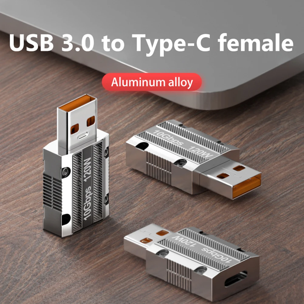 Адаптер для быстрой зарядки PD из цинкового сплава, 120 Вт, USB, OTG, 10 Гбит/с
Адаптер для быстрой зарядки PD из цинкового сплава, 120 Вт, USB, OTG, 10 Гбит/с
