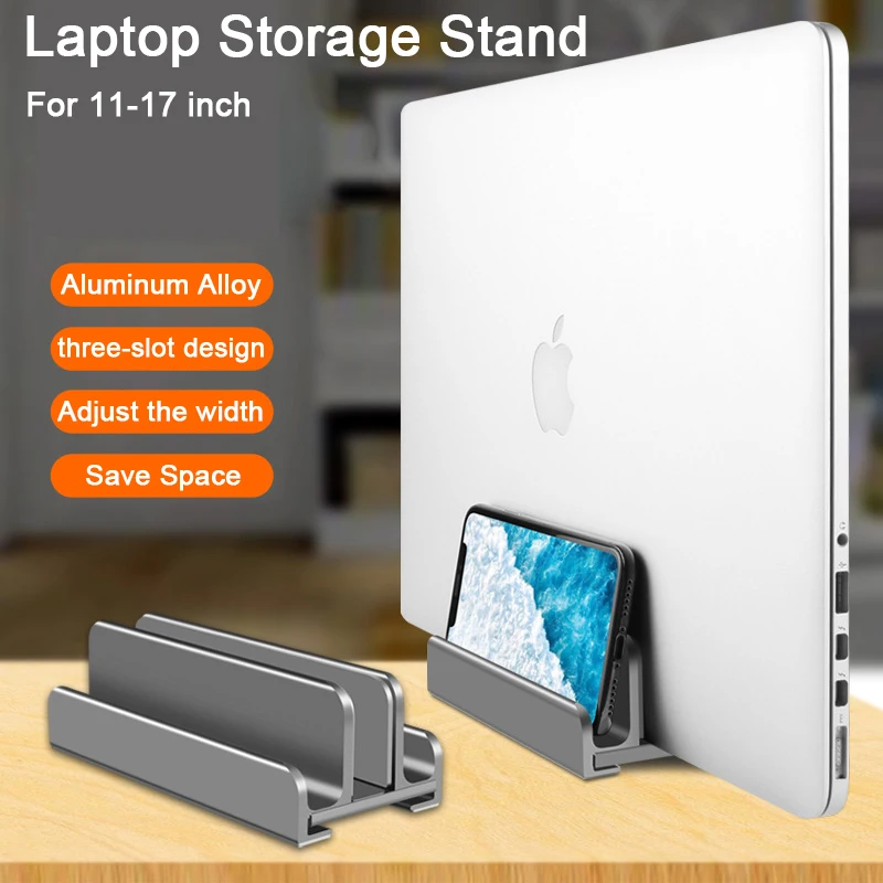 Vertical Laptop Stand Holder For MacBook Air Pro Aluminum Foldable Notebook Stand 11-17 inch Laptop Storage Support Tablet Stand
Vertical Laptop Stand Holder For MacBook Air Pro Aluminum Foldable Notebook Stand 11-17 inch Laptop Storage Support Tablet Stand