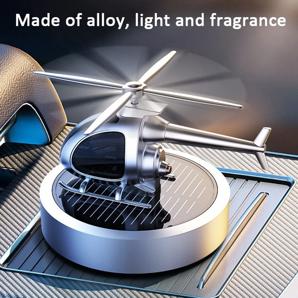 Aluminum Alloy Car Fragrance Machine Perfume Decoration Automatic Solar Power Car Interior Helicopter Model Ornament Accessories
Aluminum Alloy Car Fragrance Machine Perfume Decoration Automatic Solar Power Car Interior Helicopter Model Ornament Accessories