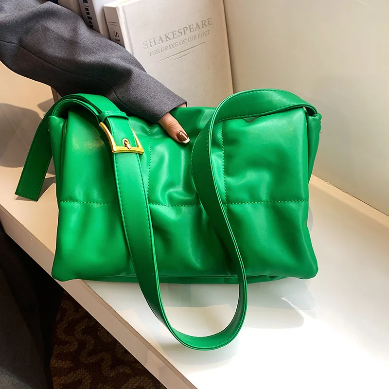 Plaid Women Shoulder Bag Adjustable Strap Crossbody Handbag Large Soft Leather Messenger Bag Green Black Fashion Designer Bolsos
Plaid Women Shoulder Bag Adjustable Strap Crossbody Handbag Large Soft Leather Messenger Bag Green Black Fashion Designer Bolsos