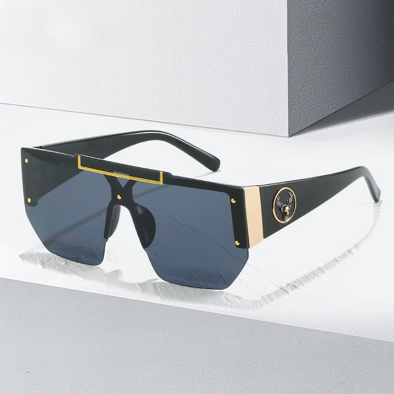 Fashion Trend Vintage Big Frame Sunglasses For Men Women Brand Design Unisex Beach Travel Party UV400 Sun Glasses Eyeglasses
Fashion Trend Vintage Big Frame Sunglasses For Men Women Brand Design Unisex Beach Travel Party UV400 Sun Glasses Eyeglasses