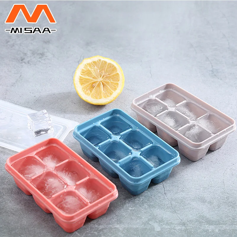 6 Grid Silicone Ice Maker Trays With Lids Mini Ice Grids Small Square Mold Ice Maker Kitchen Tools Accessories Ice Cream Mould
6 Grid Silicone Ice Maker Trays With Lids Mini Ice Grids Small Square Mold Ice Maker Kitchen Tools Accessories Ice Cream Mould