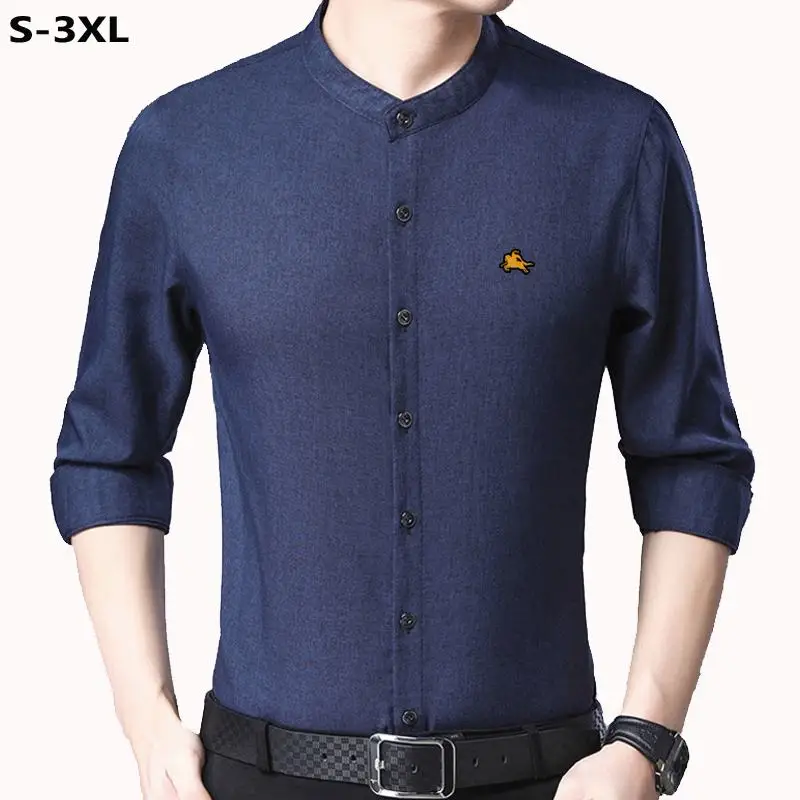 S-3XL Spring New-Design Men's Shirts Solid Color Casual Long Sleeve Linen Cotton Shirts Hommes Blouse Clothing Male Tops
S-3XL Spring New-Design Men's Shirts Solid Color Casual Long Sleeve Linen Cotton Shirts Hommes Blouse Clothing Male Tops