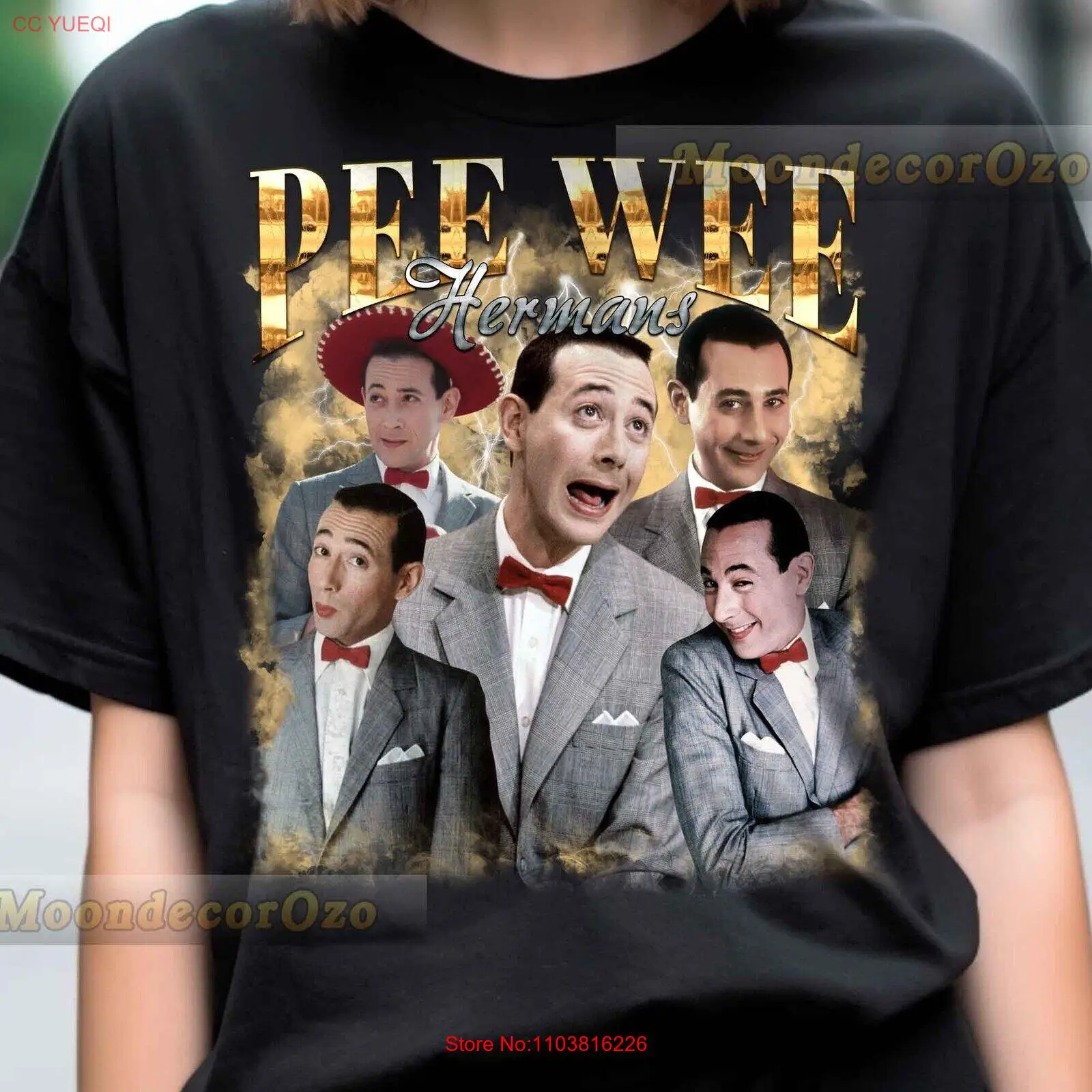 Винтажная футболка Pee Wee Hermans