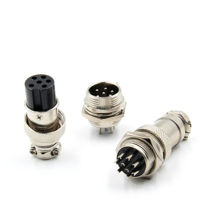 5set 10pcs GX16 2/3/4/5/6/7/8/9 Pin Male Female 16mm Circular Aviation Socket Plug Wire Panel Connector Metal M16 Aviation
5set 10pcs GX16 2/3/4/5/6/7/8/9 Pin Male Female 16mm Circular Aviation Socket Plug Wire Panel Connector Metal M16 Aviation