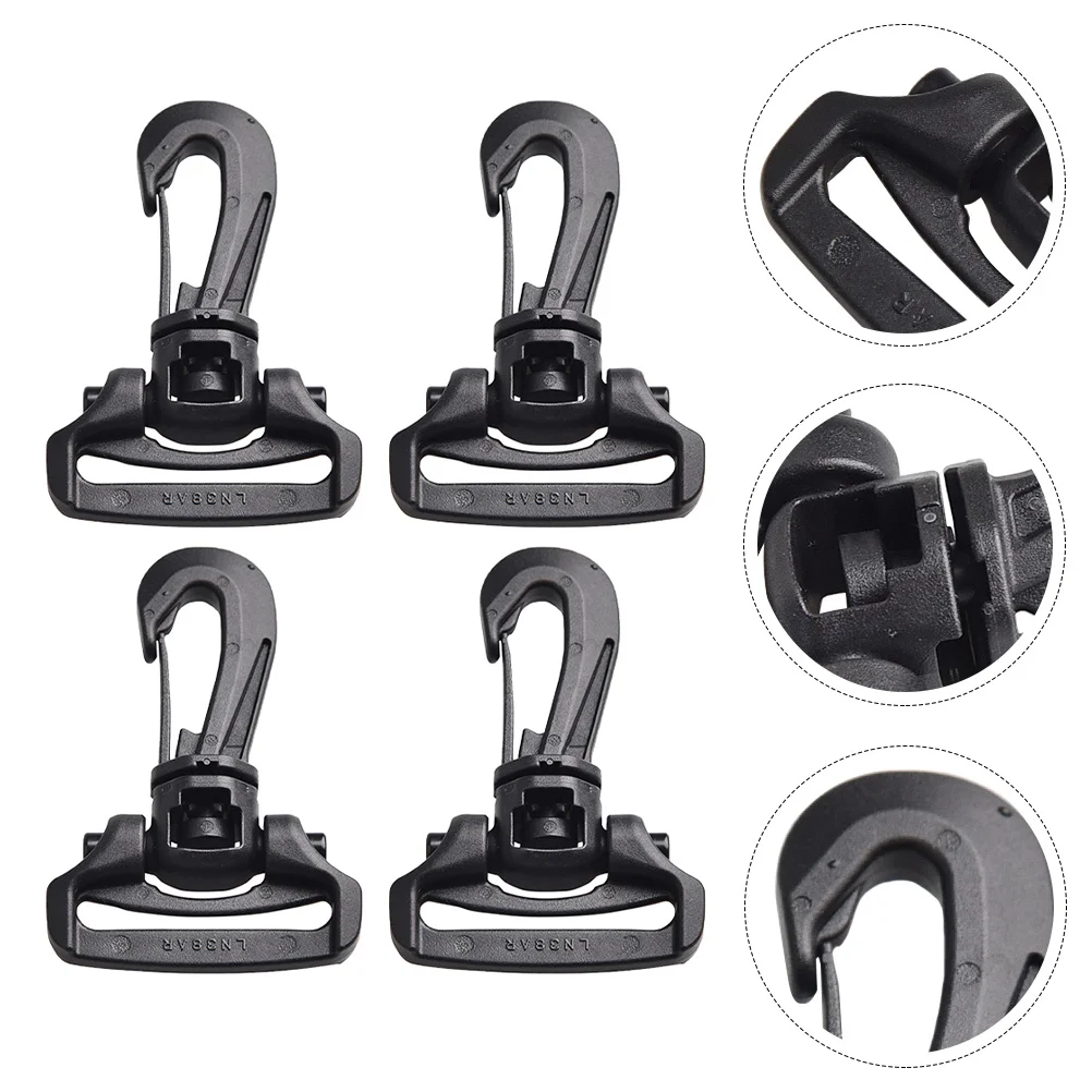 4 Pcs Mountaineering Plastic Buckle Webbing Buckles Bag Luggage Keychain Hook Replacement Spring Swivel Hooks
4 Pcs Mountaineering Plastic Buckle Webbing Buckles Bag Luggage Keychain Hook Replacement Spring Swivel Hooks