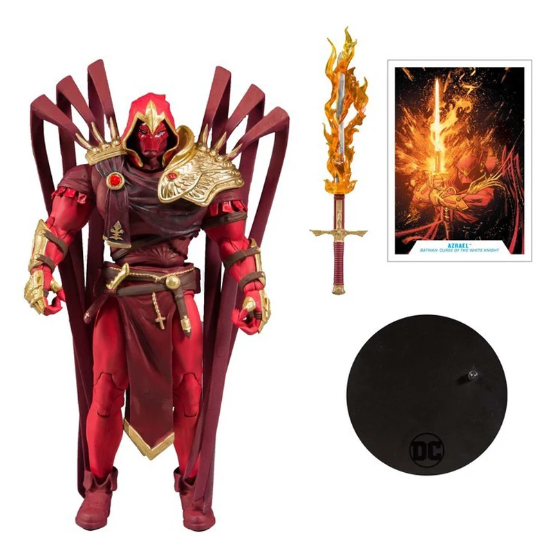 7-Inch Mcfarlane Toys Dc Multiverse Azrael White Knight Action Figure Model Decoration Collection Toy Birthday kids gift
7-Inch Mcfarlane Toys Dc Multiverse Azrael White Knight Action Figure Model Decoration Collection Toy Birthday kids gift