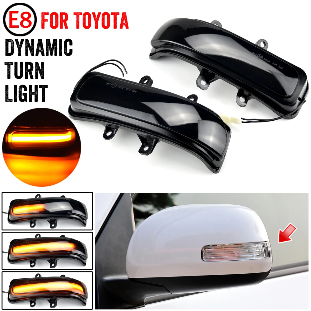 Side Mirror Indicator Dynamic Turn Signal LED Light For Toyota RAV4 XA30 Vanguard Previa XR50 Estima Alphard AH20 Vellfire Noah
Side Mirror Indicator Dynamic Turn Signal LED Light For Toyota RAV4 XA30 Vanguard Previa XR50 Estima Alphard AH20 Vellfire Noah