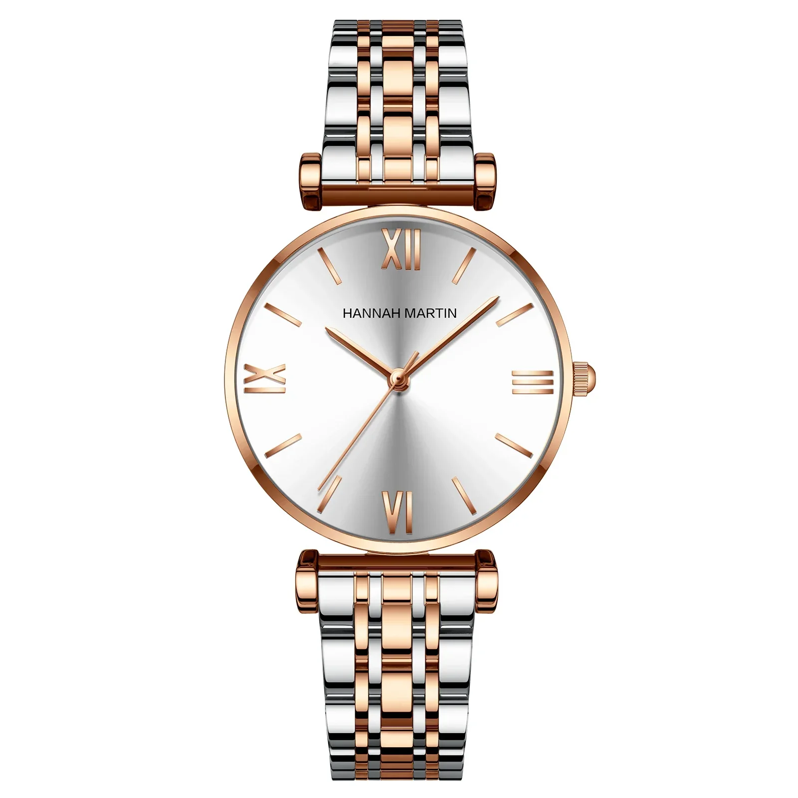 Luxury Fashion Rose Gold Stainless Steel Women Watch Elegent Japan Movement Quartz Wristwatch Simple Round Dial Waterproof Watch
Luxury Fashion Rose Gold Stainless Steel Women Watch Elegent Japan Movement Quartz Wristwatch Simple Round Dial Waterproof Watch