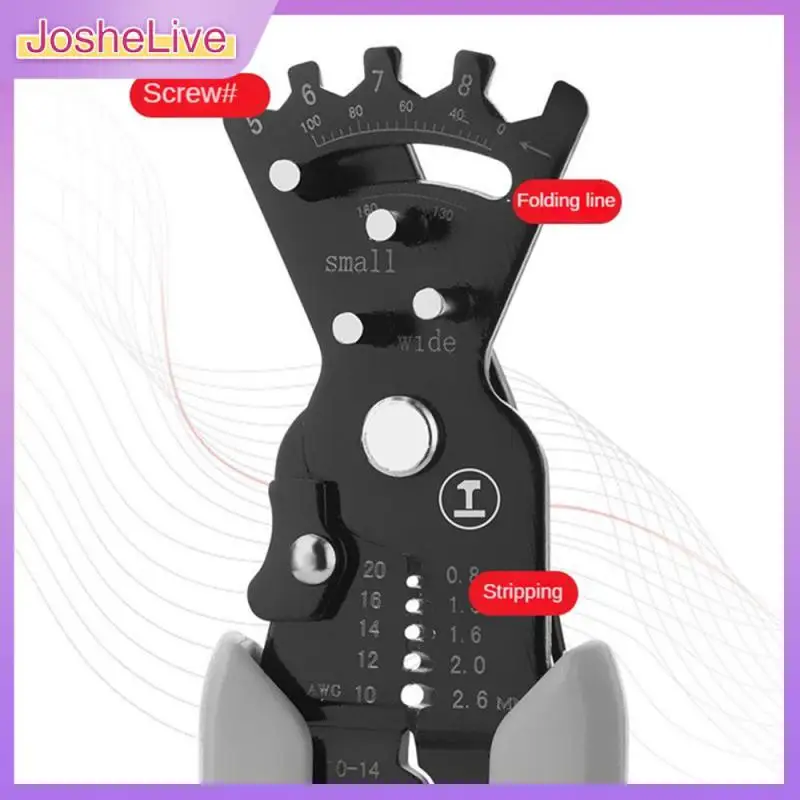 Stripping Cutter Crimper Multifunctional Breaking Plastic-coated Handle Cable Wire Stripper Sharp Knife Design Durable
Stripping Cutter Crimper Multifunctional Breaking Plastic-coated Handle Cable Wire Stripper Sharp Knife Design Durable