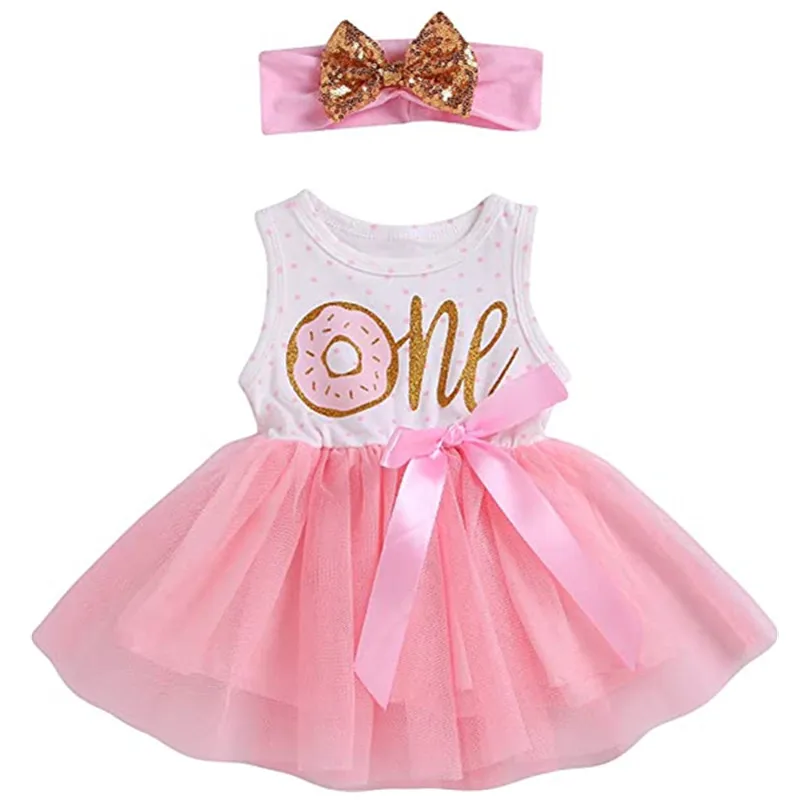 Baby Girls One 1st Birthday Dress Sleeveless Doughnut Tutu Dresses Floral Lace Skirt Headband Outfit
Baby Girls One 1st Birthday Dress Sleeveless Doughnut Tutu Dresses Floral Lace Skirt Headband Outfit