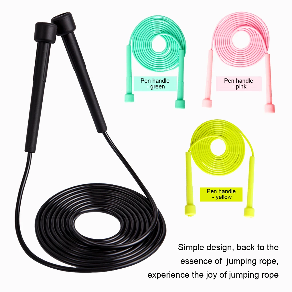 Jump Rope Gym Fitness Frosted Handle Workout Training Skipping Portable Outdoor Professional Jumping Accessory
Jump Rope Gym Fitness Frosted Handle Workout Training Skipping Portable Outdoor Professional Jumping Accessory