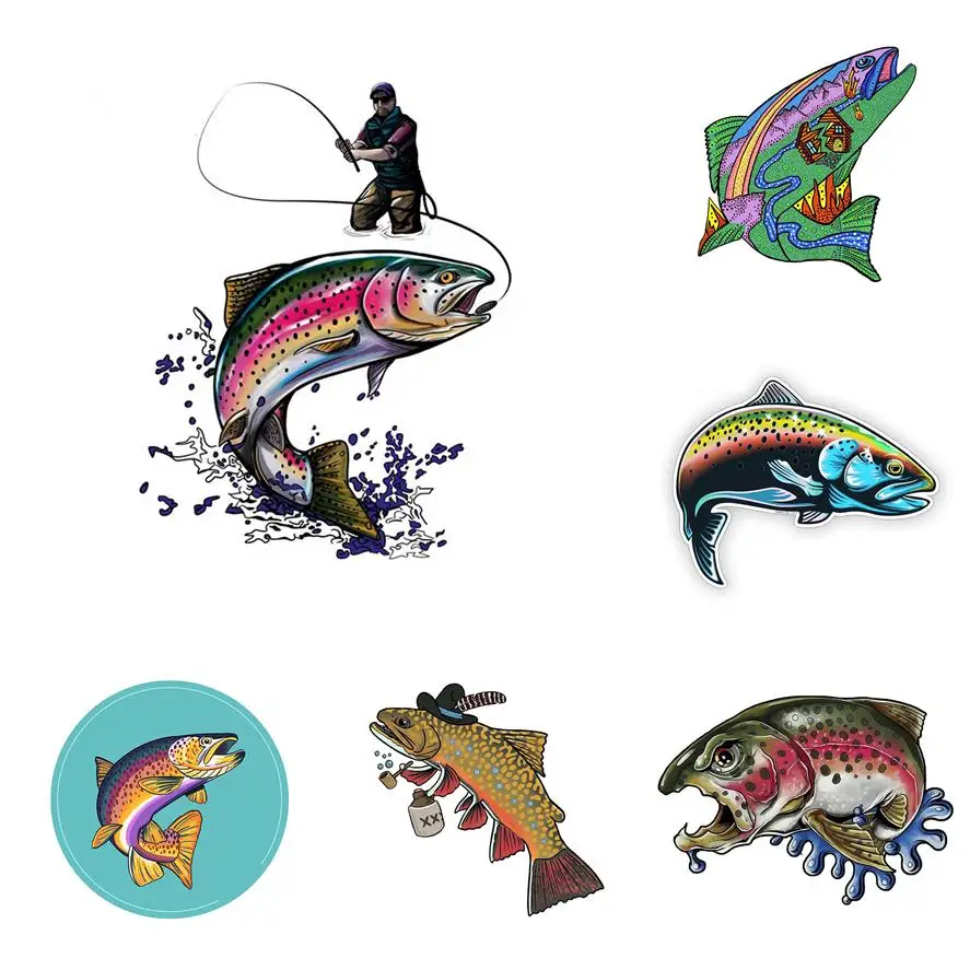 CG Car Sticker Cartoon Fishing Pattern Decals Car Bumper Window Decals Fishing Art Waterproof Car Stickers Car Accessories
CG Car Sticker Cartoon Fishing Pattern Decals Car Bumper Window Decals Fishing Art Waterproof Car Stickers Car Accessories