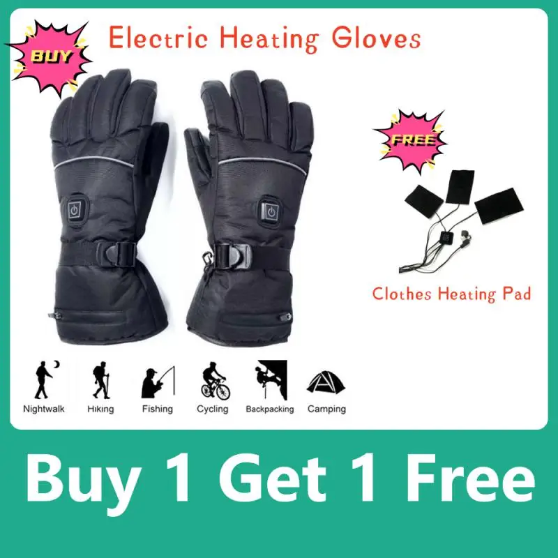 1 Pair Touchscreen Electric Heating Gloves Men Women Waterproof Windproof Winter Outdoor Sport Motorcycle Riding Skiing Gloves
1 Pair Touchscreen Electric Heating Gloves Men Women Waterproof Windproof Winter Outdoor Sport Motorcycle Riding Skiing Gloves
