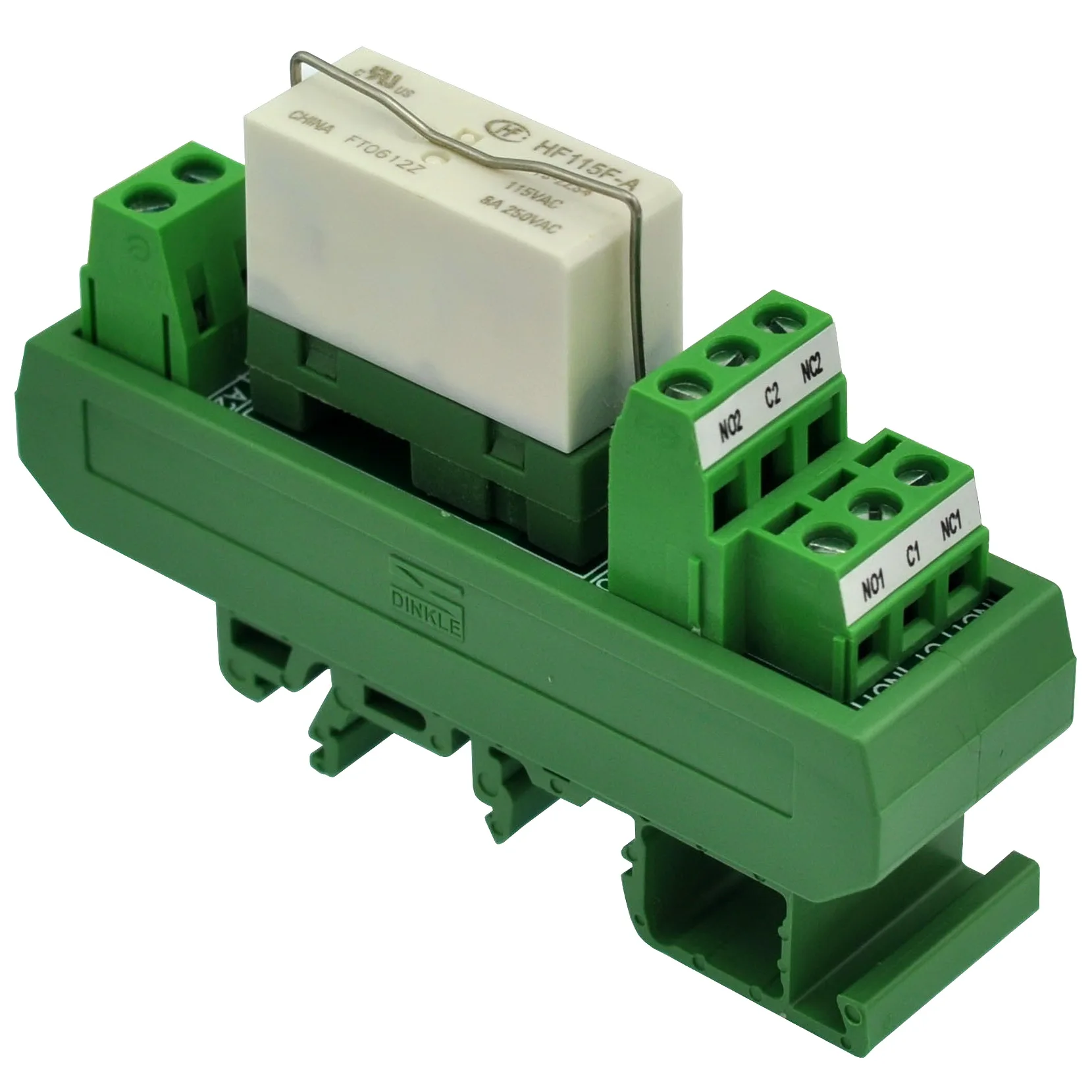 Электроника-салон AC 115V Slim DIN Rail Mount 8Amp DPDT Модуль интерфейса реле мощности, 115VAC.
Электроника-салон AC 115V Slim DIN Rail Mount 8Amp DPDT Модуль интерфейса реле мощности, 115VAC.