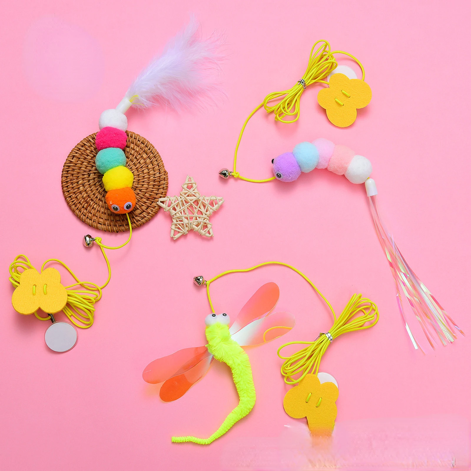 Simulation Cat Toy Cat Scratching Rope Feather Funny Kitten Playing Game Interactive Toy Retractable Hanging Door Pet Supplies
Simulation Cat Toy Cat Scratching Rope Feather Funny Kitten Playing Game Interactive Toy Retractable Hanging Door Pet Supplies