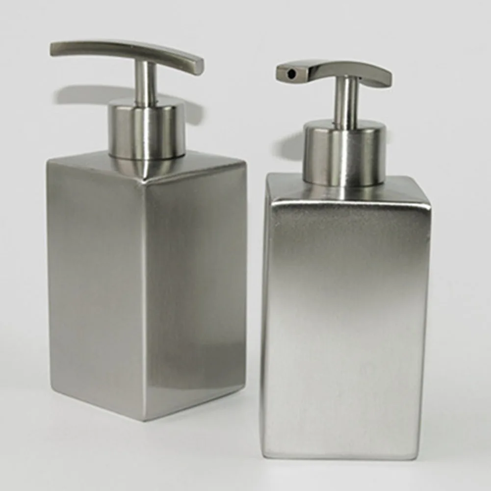 Soap And Kitchen Liquid Dispenser 304 Stainless Steel Hand Shampoo Brush Nozzle Bottle Pump Head Bathroom Fixture Press WithTube
Soap And Kitchen Liquid Dispenser 304 Stainless Steel Hand Shampoo Brush Nozzle Bottle Pump Head Bathroom Fixture Press WithTube