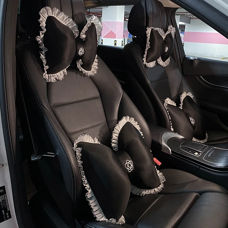 New Cartoon Camellia Ice Silk Simple Fashion Summer Lumbar Support Car Waist Neck Pillow Car Accessories Interior Woman
New Cartoon Camellia Ice Silk Simple Fashion Summer Lumbar Support Car Waist Neck Pillow Car Accessories Interior Woman
