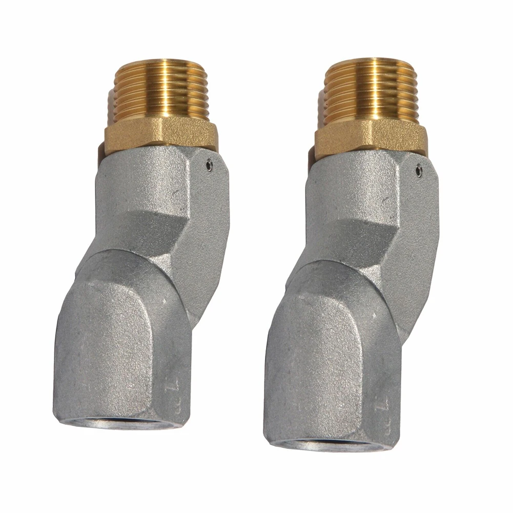 2PCS NPT Fuel Hose Swivel 360 Rotating Zinc Alloy Fuel Transfer Hose Swivel 1 Inch Rust-resistant Fuel Hose Swivel Tools
2PCS NPT Fuel Hose Swivel 360 Rotating Zinc Alloy Fuel Transfer Hose Swivel 1 Inch Rust-resistant Fuel Hose Swivel Tools