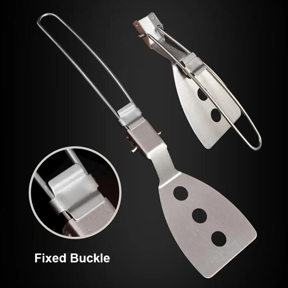 Portable Mini Folding Spatula 304 Stainless Steel Outdoor Camping Food Turner Cooking Accessories
Portable Mini Folding Spatula 304 Stainless Steel Outdoor Camping Food Turner Cooking Accessories
