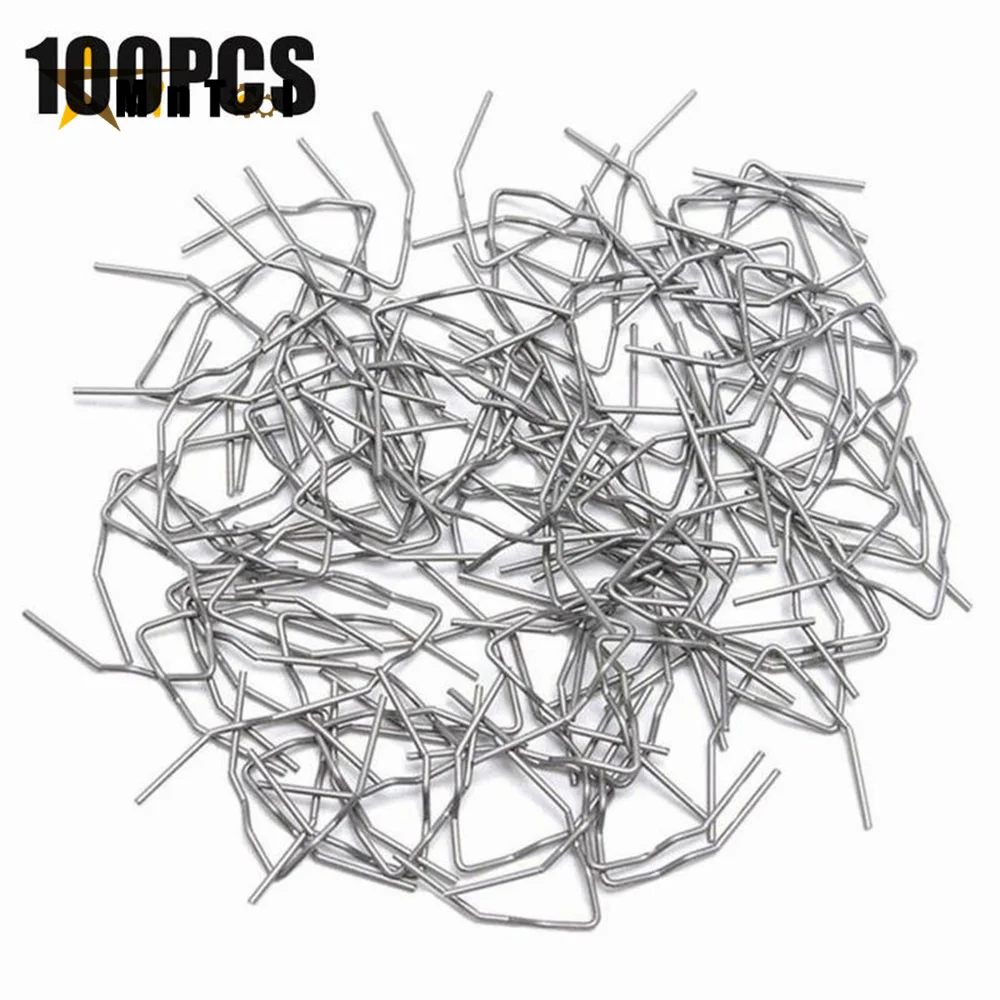 100PCS Hot Stapler Staples For Plastic Welder Machine Car Repair Welding Melt Hot Tool Bumper Welding Tool Accessories
100PCS Hot Stapler Staples For Plastic Welder Machine Car Repair Welding Melt Hot Tool Bumper Welding Tool Accessories