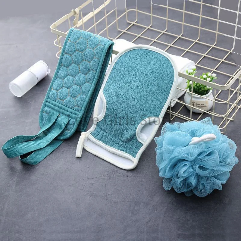 1set Splish Splash Scrubber Bath Body Brush Shower Exfoliating Back Brush Scrub Belts Stain Removal Exfoliating Gloves
1set Splish Splash Scrubber Bath Body Brush Shower Exfoliating Back Brush Scrub Belts Stain Removal Exfoliating Gloves