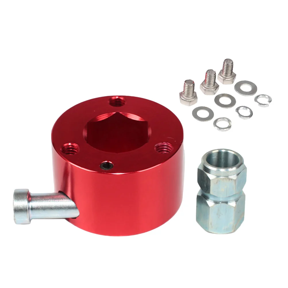 Steering Wheel Quick Release Base Steering Wheel off Center 3/4 Axis Car Refit Accessory (Red)
Steering Wheel Quick Release Base Steering Wheel off Center 3/4 Axis Car Refit Accessory (Red)